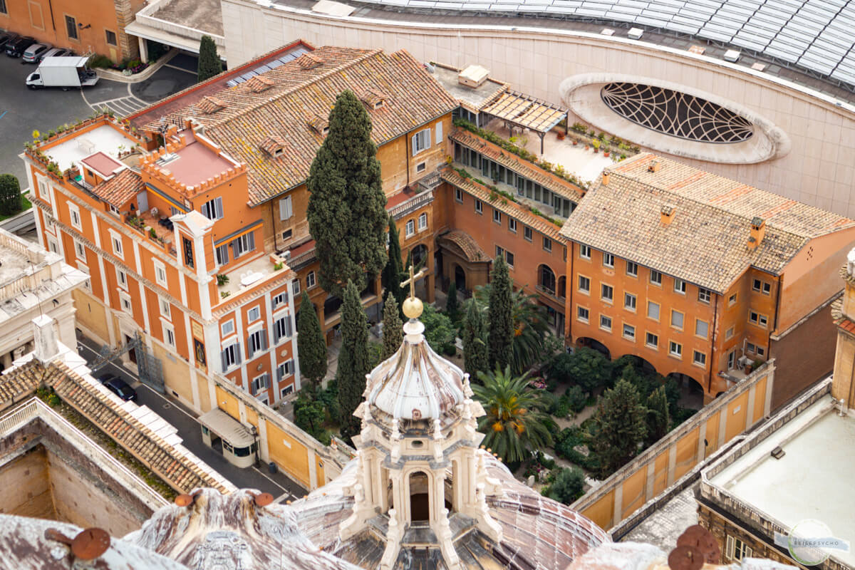 Campo Santo Teutonico von oben