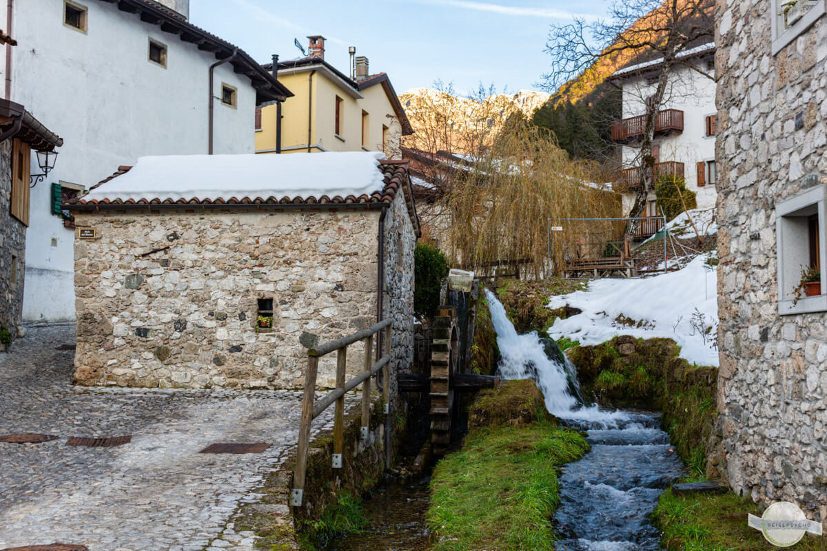 Mühlen in Illegio bei Tolmezzo
