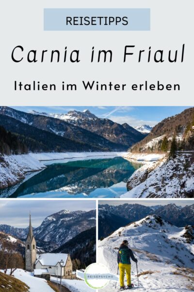 Italien im Winter: Carnia im Friaul