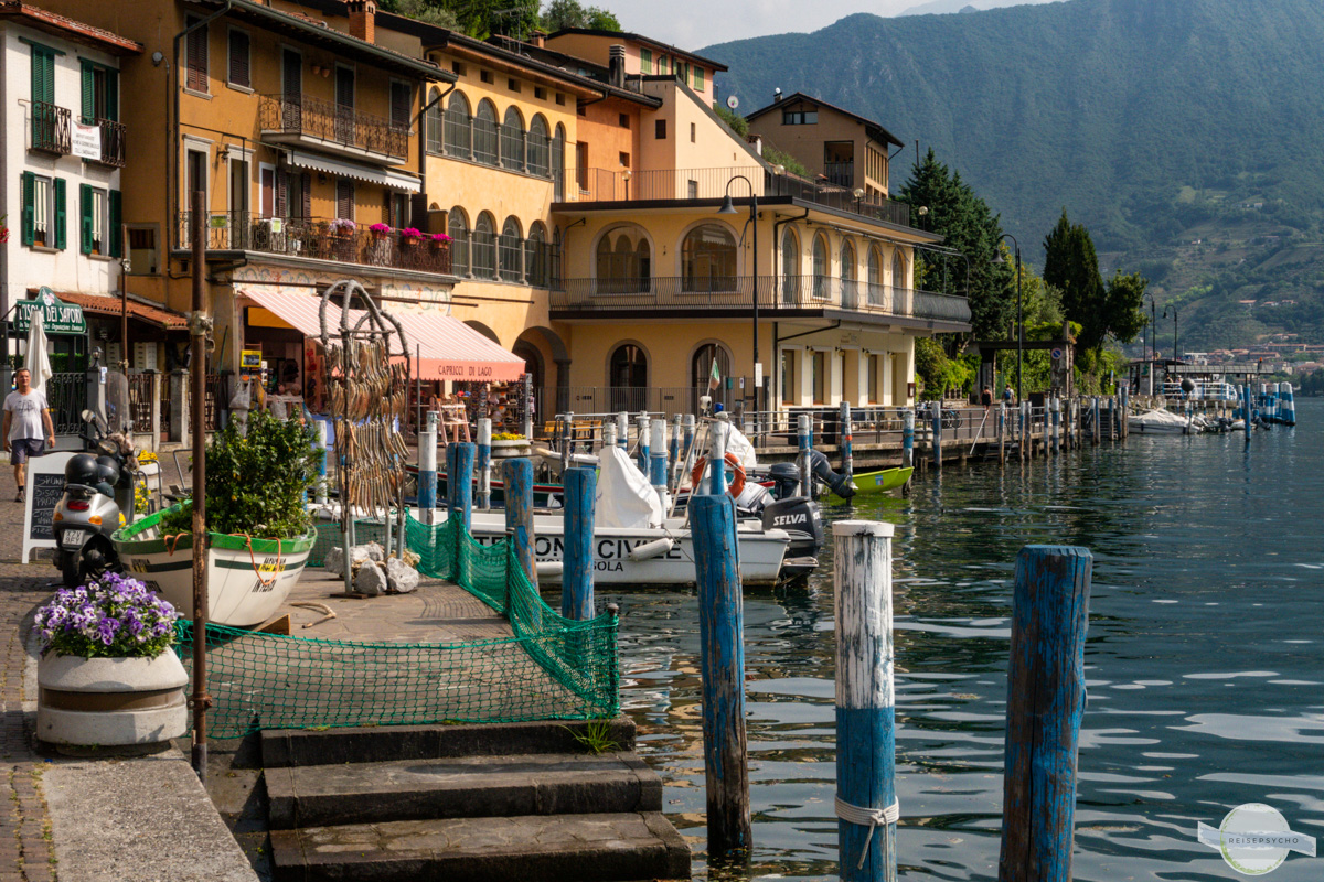 Fischerort in Italien ohne Autos: Peschiere Maraglio