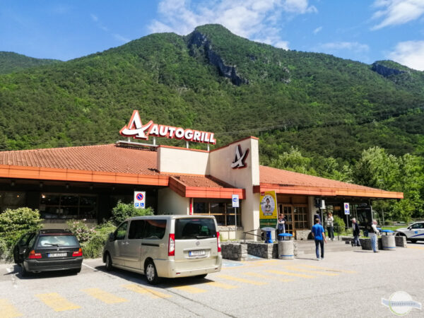 Autogrill in Italien bei Campiolo