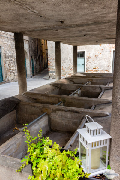 Antico lavatoio - alter Wäschewaschplatz in Iseo
