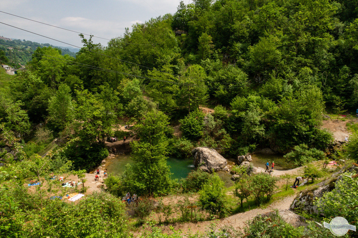 Baden im Parco delle Fucine