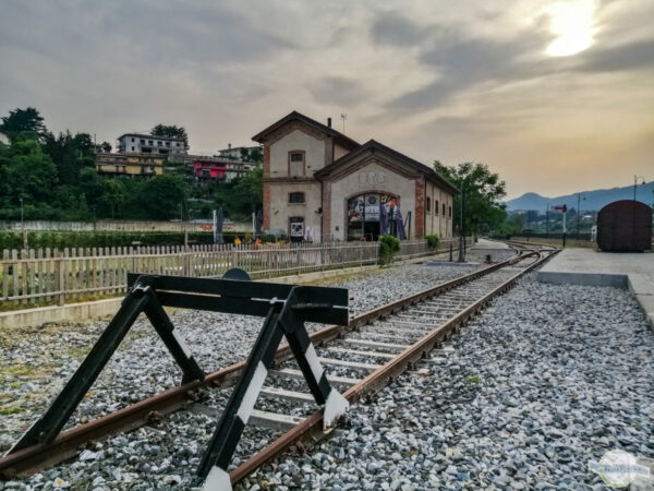 Alter Bahnhof in Italien