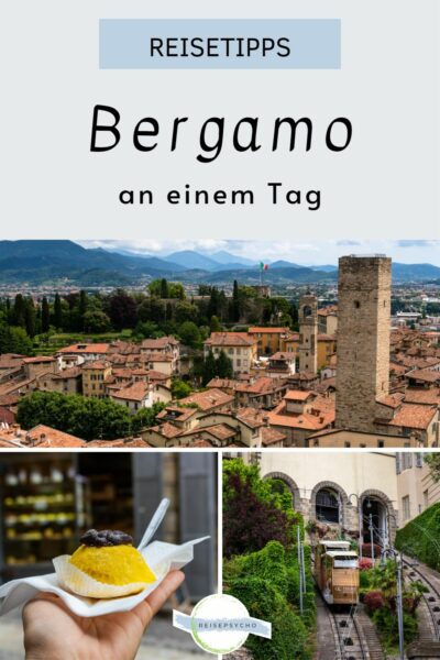 Pin: Bergamo an einem Tag
