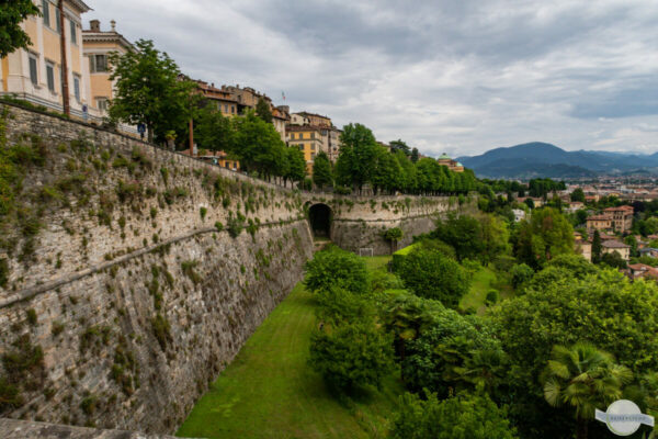 Die venezianische Stadtmauer von Bergamo