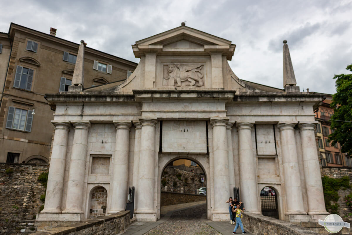Stadttor in Bergamo