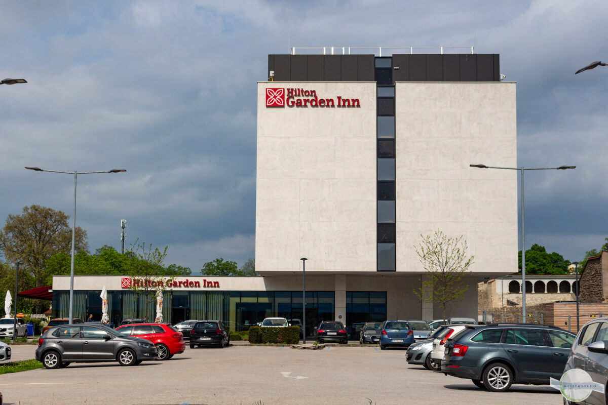 Hotel Hilton Garden Inn in Wiener Neustadt von außen