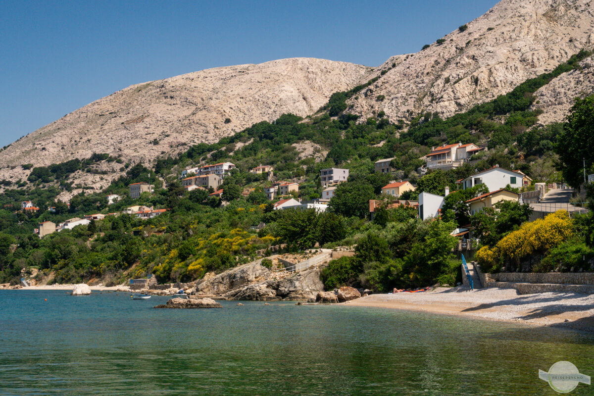 Der kleine Ort Stara Baška