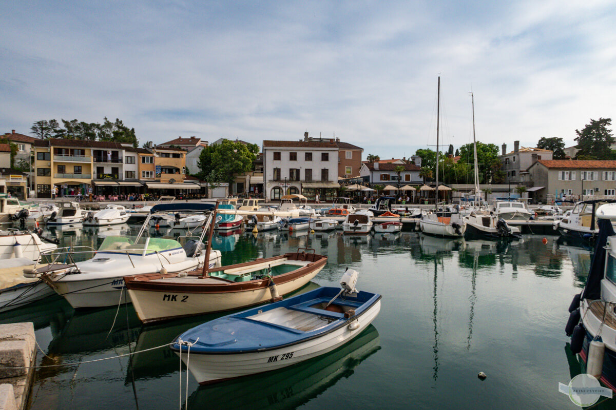 Im Hafen von Malinska, Krk