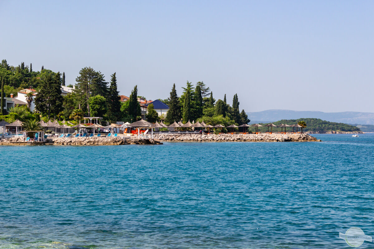 Strand in Njivice