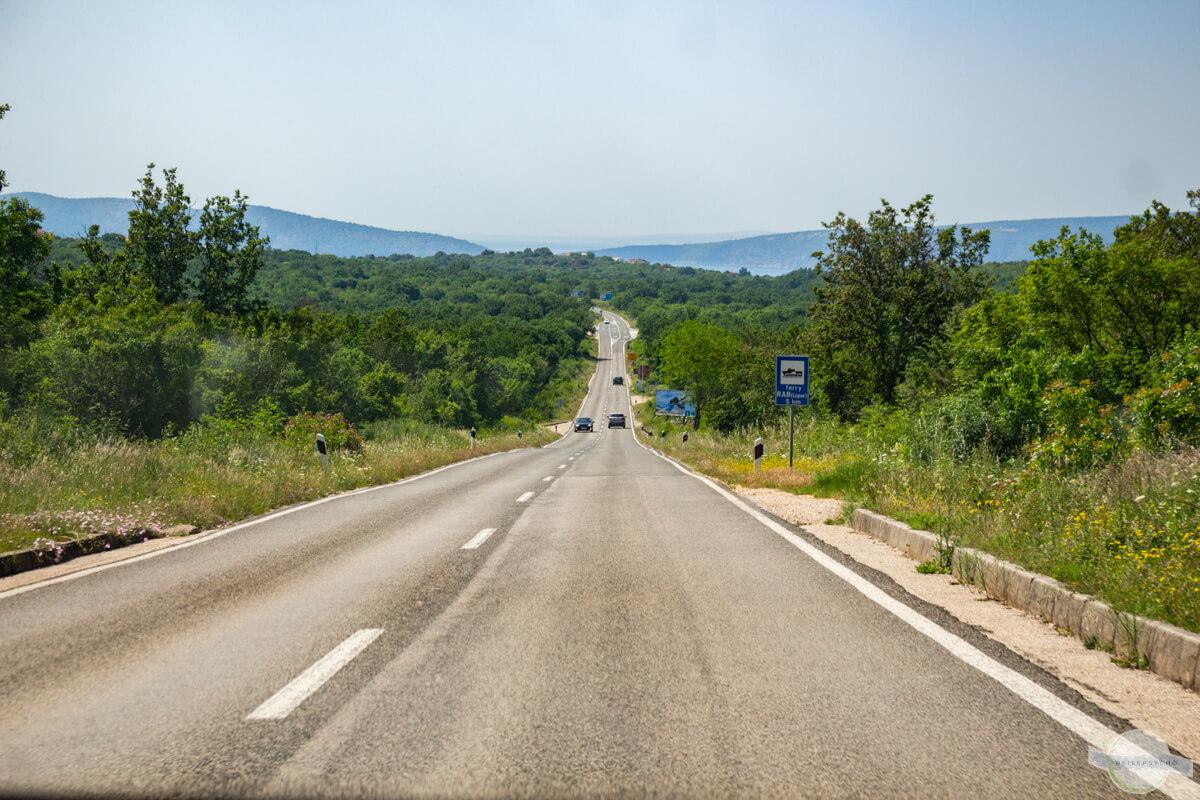 Straßen auf Krk