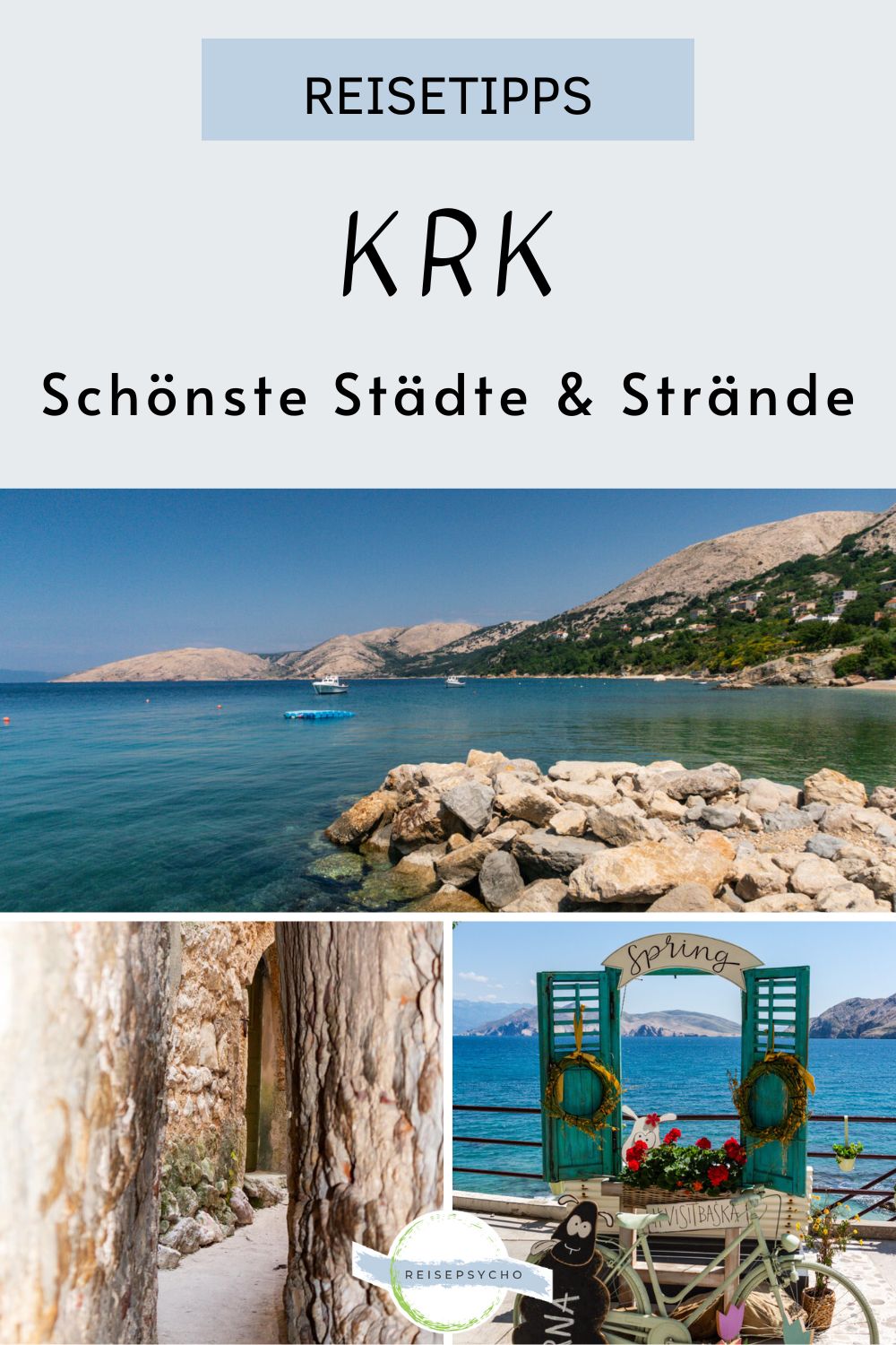 Schönste Städte und Strände auf Krk