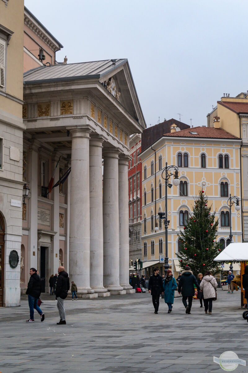 Piazza della Borsa in Triest