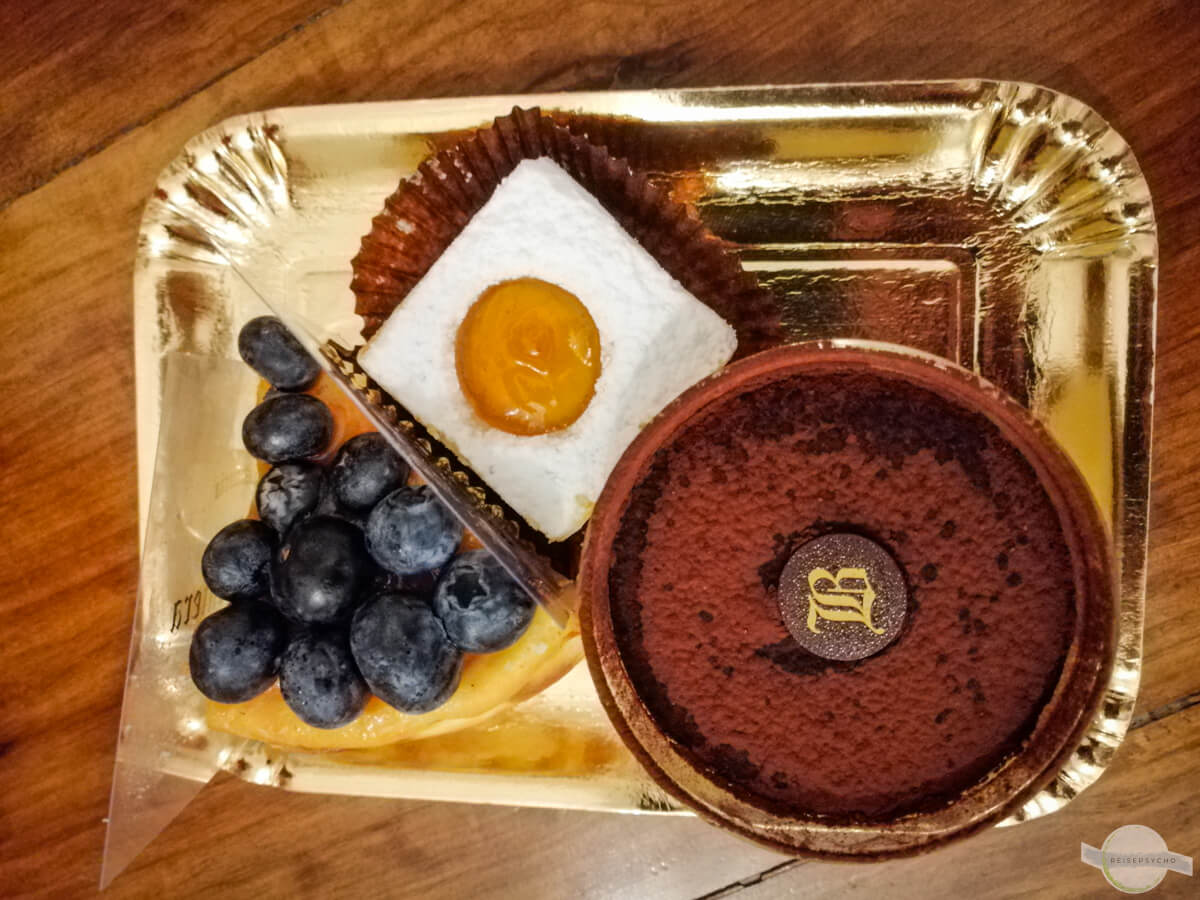 Dreierlei Süßes aus der Pasticceria Bomboniera