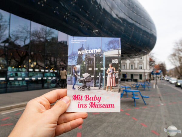 Flyer "Mit Baby ins Museum" 