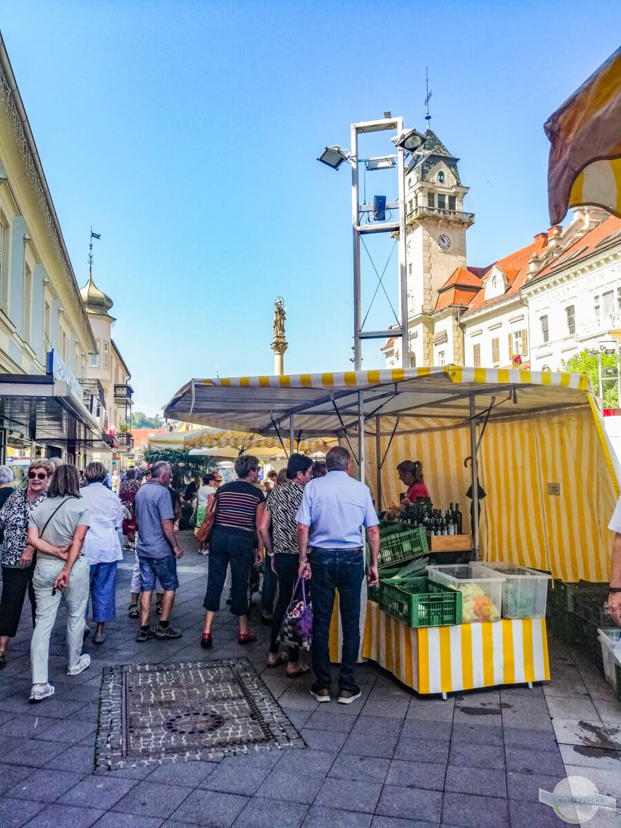 Bauernmark in Leibnitz am Hauptplatz
