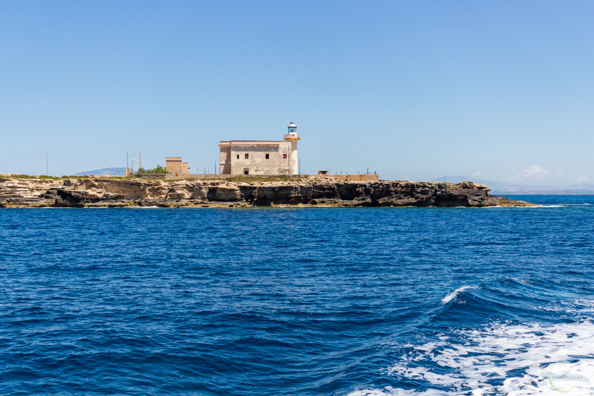 Der Leuchtturm am Punta Marsala