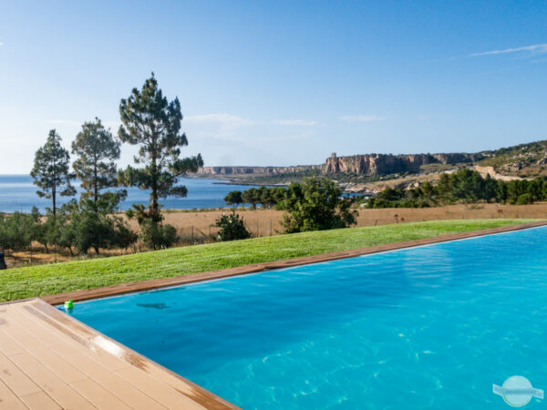 Pool mit Aussicht Westküste Sizilien