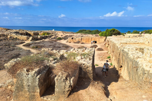 Königsgräber in Paphos: Das Gelände