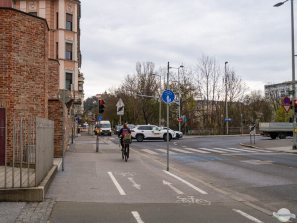 Radweg in Graz