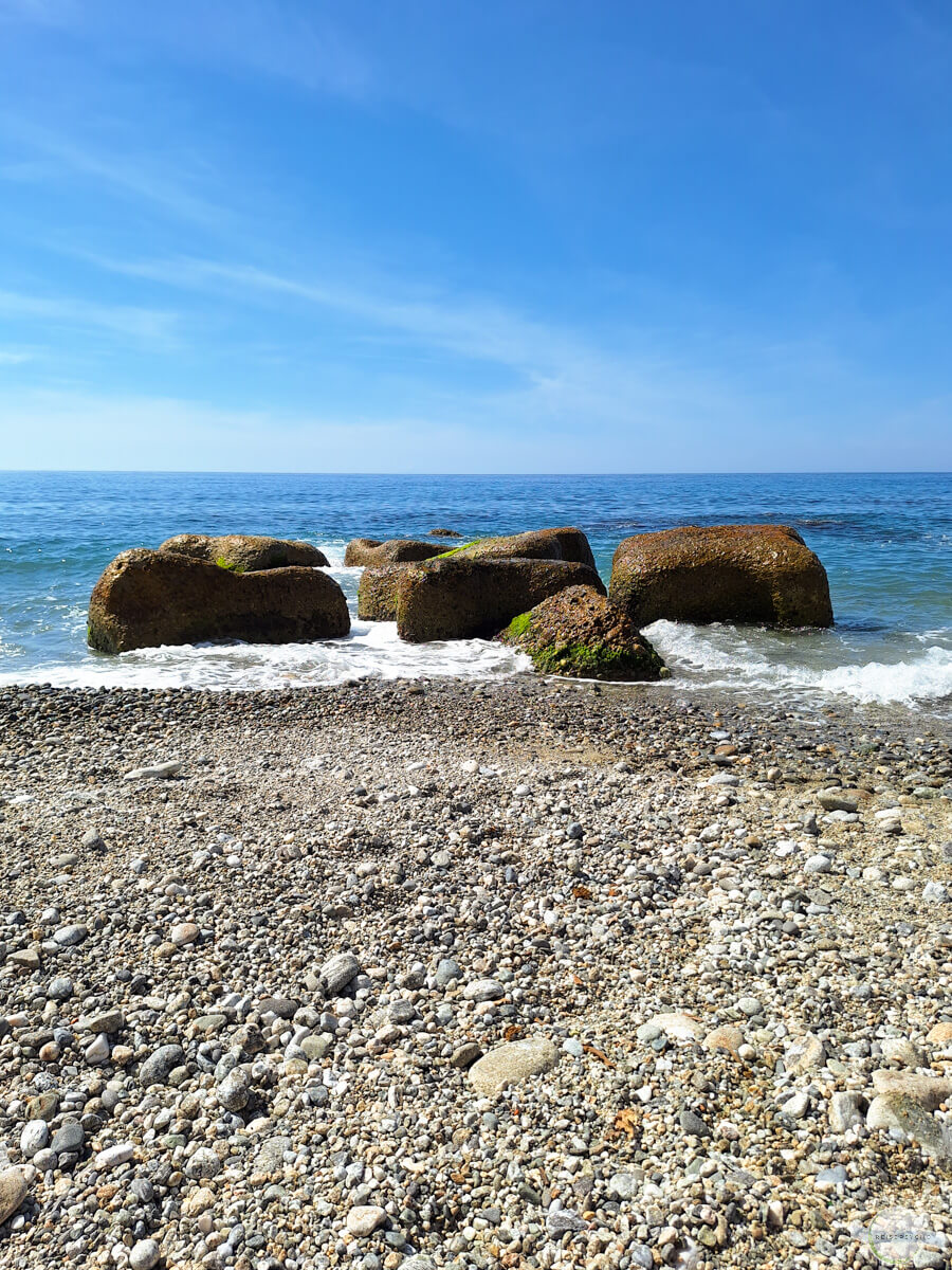 Strand in Bagnara Calabra