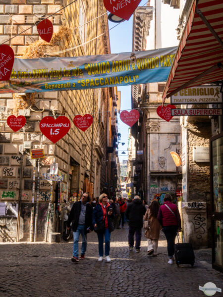Unterwegs in der Spaccanapoli