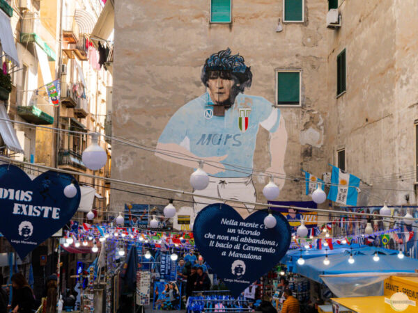 Largo Maradona in Neapel