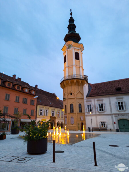 Der historische Glockenturm in Bad Radkersburg