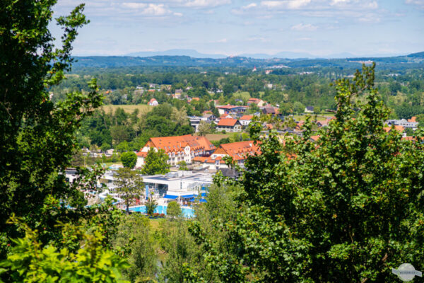 Ausblick auf die Parktherme Bad Radkersburg