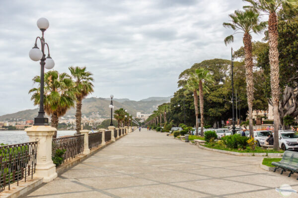Der Lungomare von Reggio Calabria