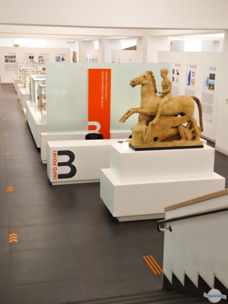 Abteilung im Archäologischen Museum von Reggio Calabria